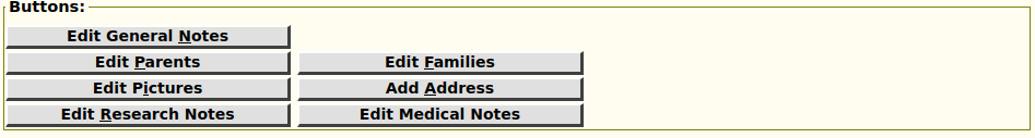 Buttons portion of Edit Person Dialog